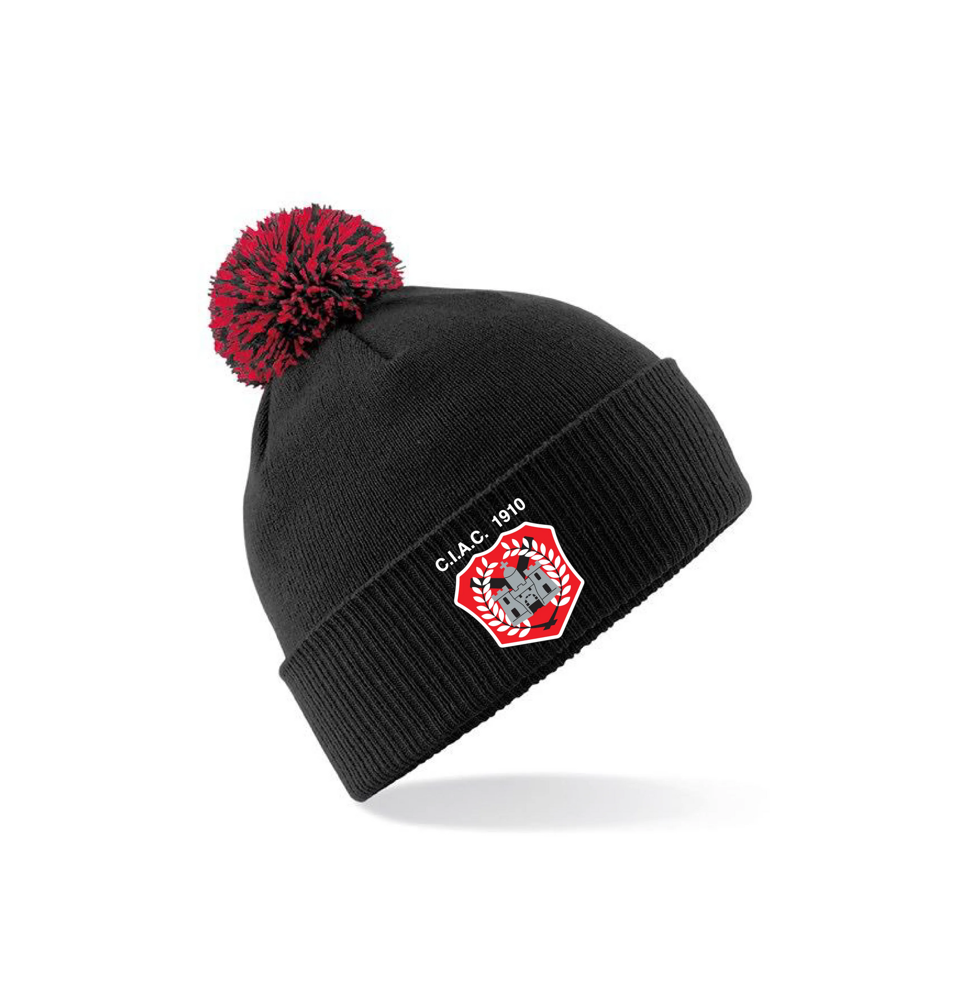C.I.A.C Black/Red Beanie