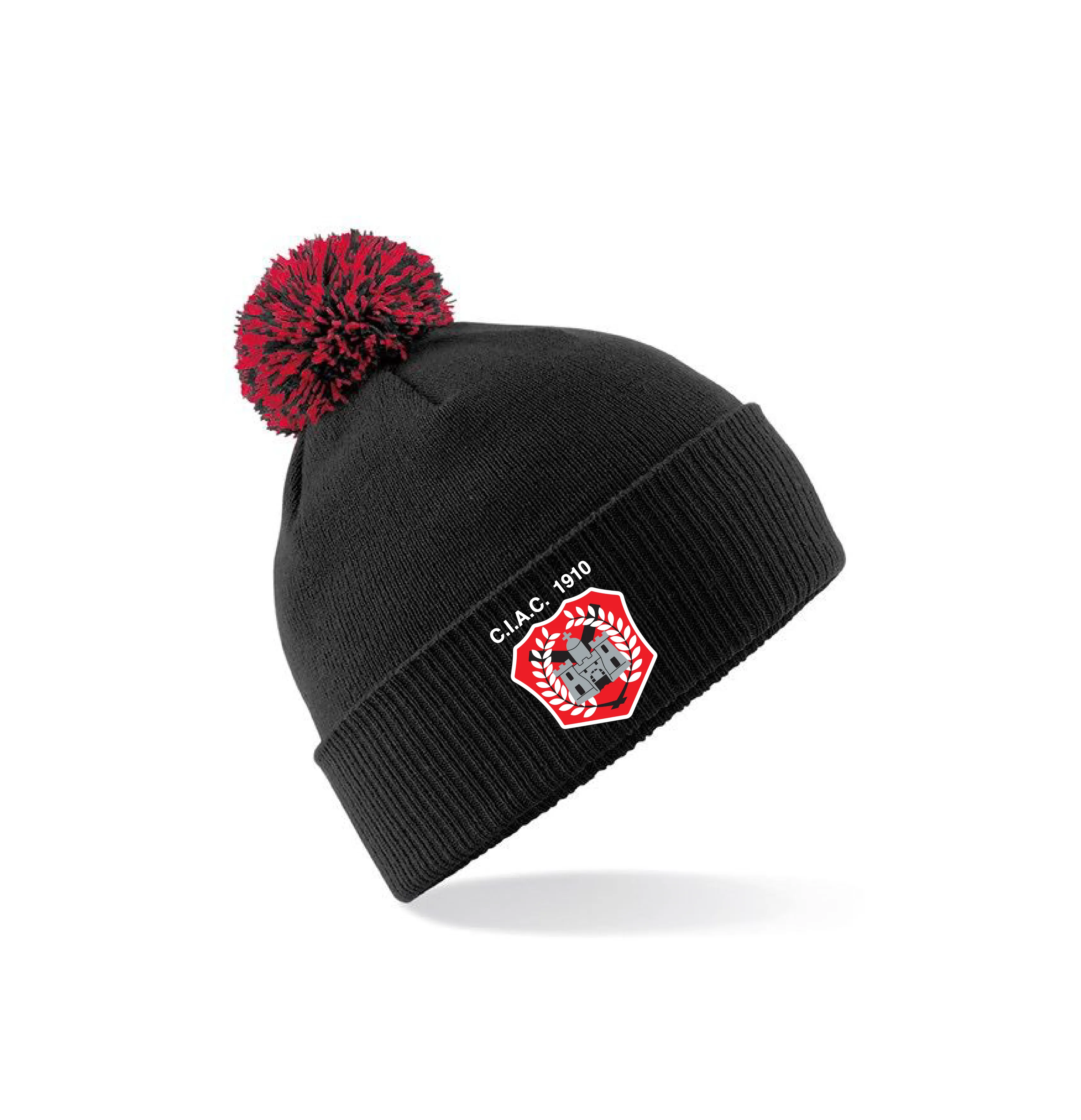 C.I.A.C Black/Red Beanie