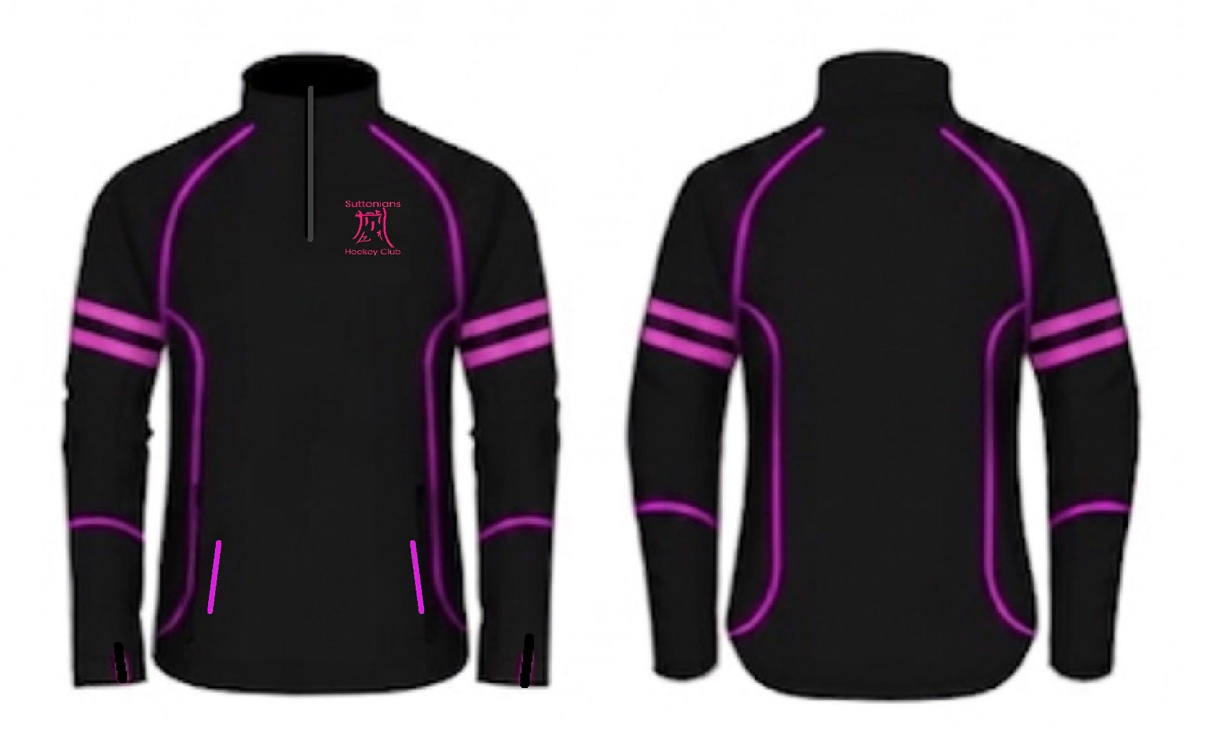 Suttonians 1/4 Zip Senior