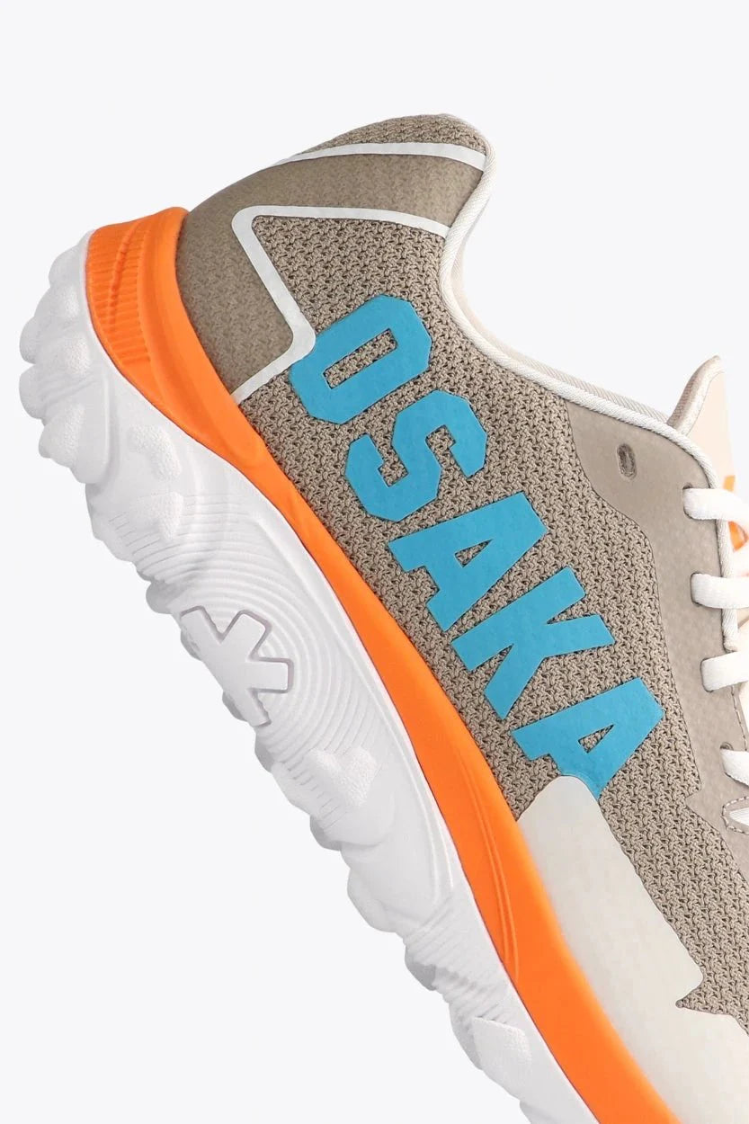 Osaka Kai Mk1 Uni Hockey Shoes - Grey-Holographic