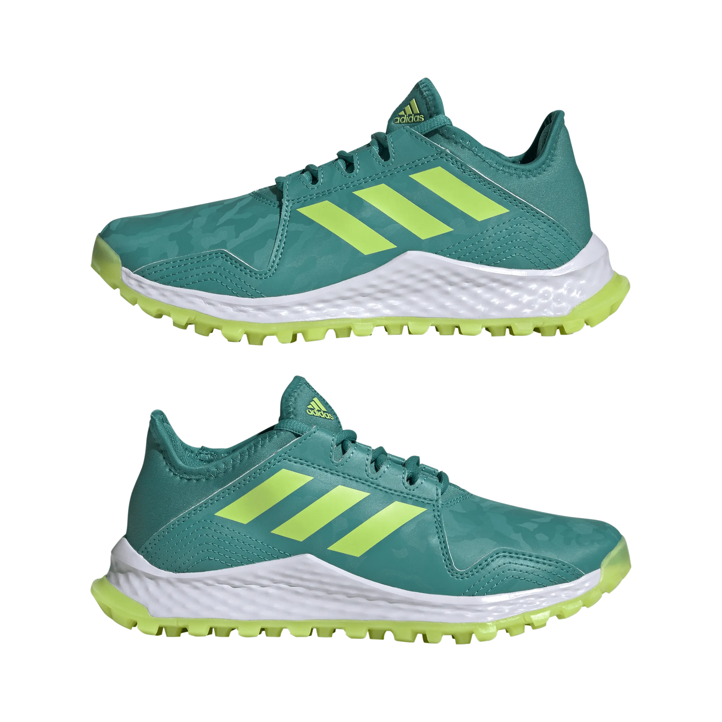 Adidas Hockey Youngstar Green Hockey Shoe (2025)