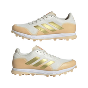 Adidas Fabela Zone Hockey Shoe (2025) - Champagne White