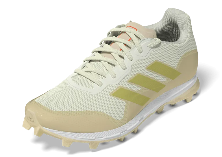 Adidas Fabela Zone Hockey Shoe (2025) - Champagne White