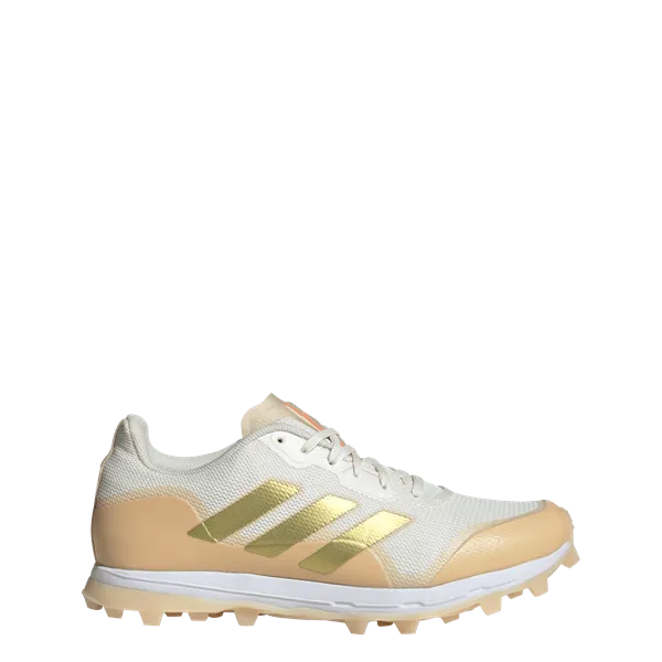 Adidas Fabela Zone Hockey Shoe (2025) - Champagne White