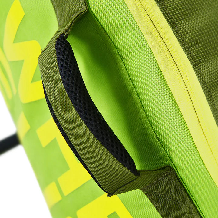 OBO Basic Wheelie Goalie Bag Green/Lime