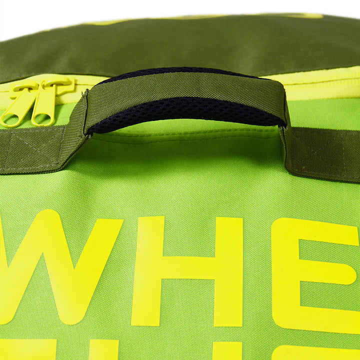 OBO Basic Wheelie Goalie Bag Green/Lime