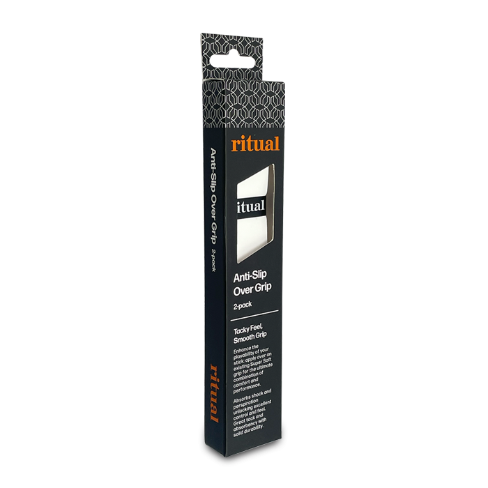 Ritual Super Tac Over Grip x 2 Pack - White