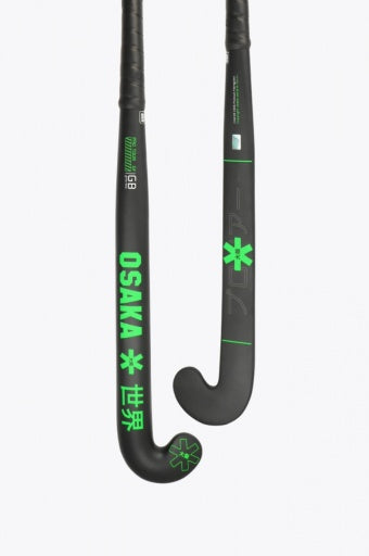 Osaka Field Hockey Stick PRO TOUR GF - 2.0 GROW BOW ICONIC BLACK