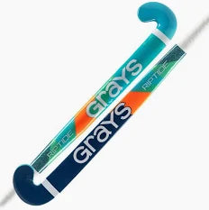 Grays Riptide Hockey Stick Junior - Navy Blue/Sky Green