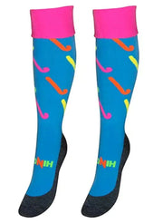 Hingly Sticks Blue Fun Socks