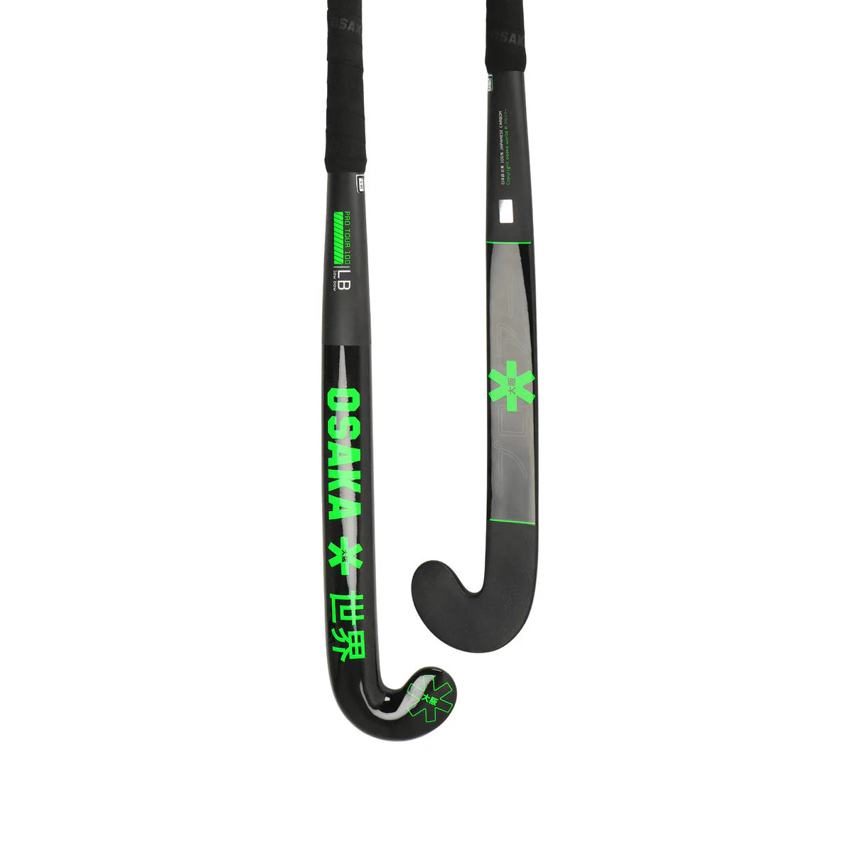 Osaka Field Hockey Stick Pro Tour 100 - Low Bow | Iconic Black