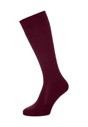 Hunter Knee Socks Wine