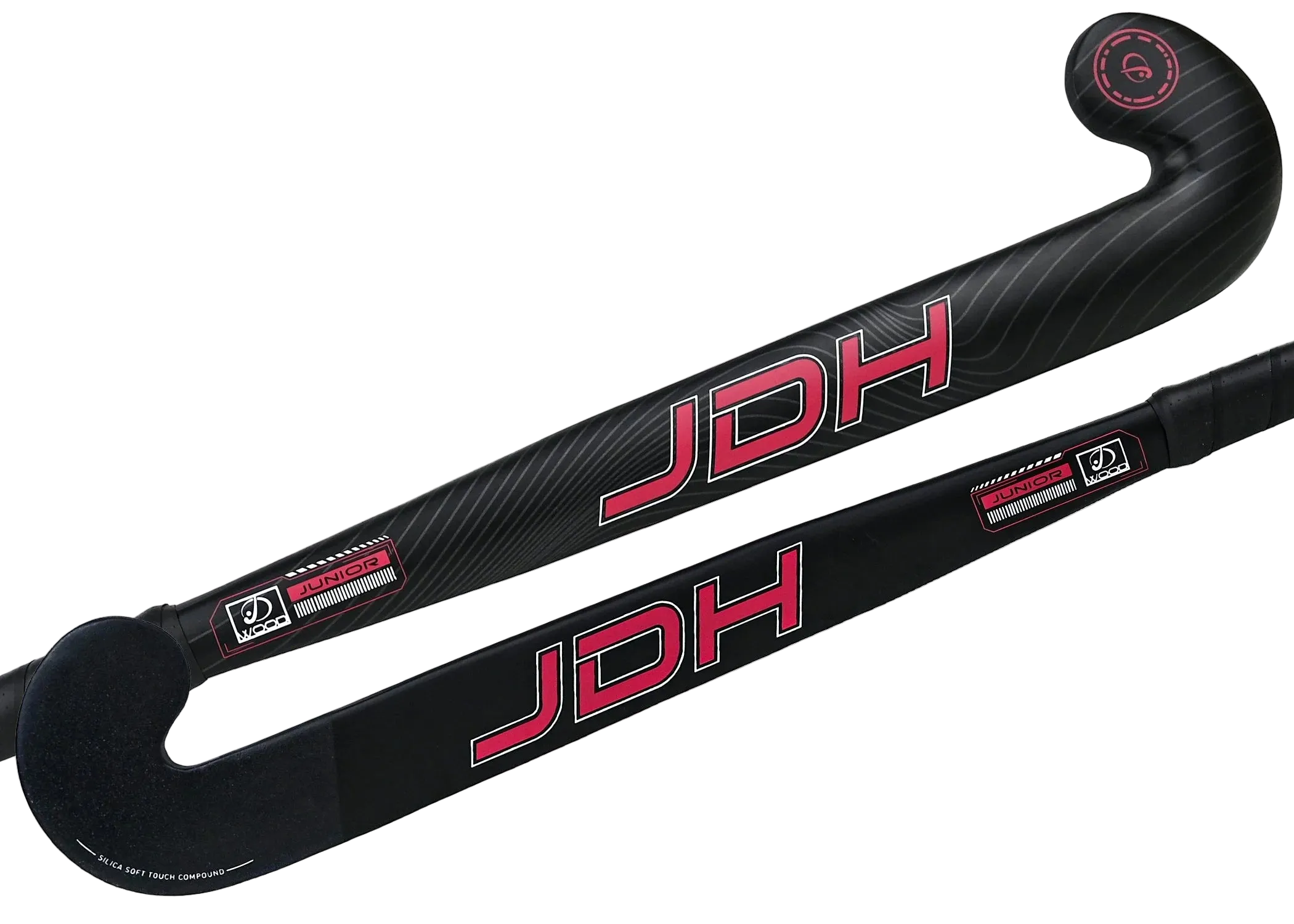 JDH X40 WOOD Hockey Stick Red