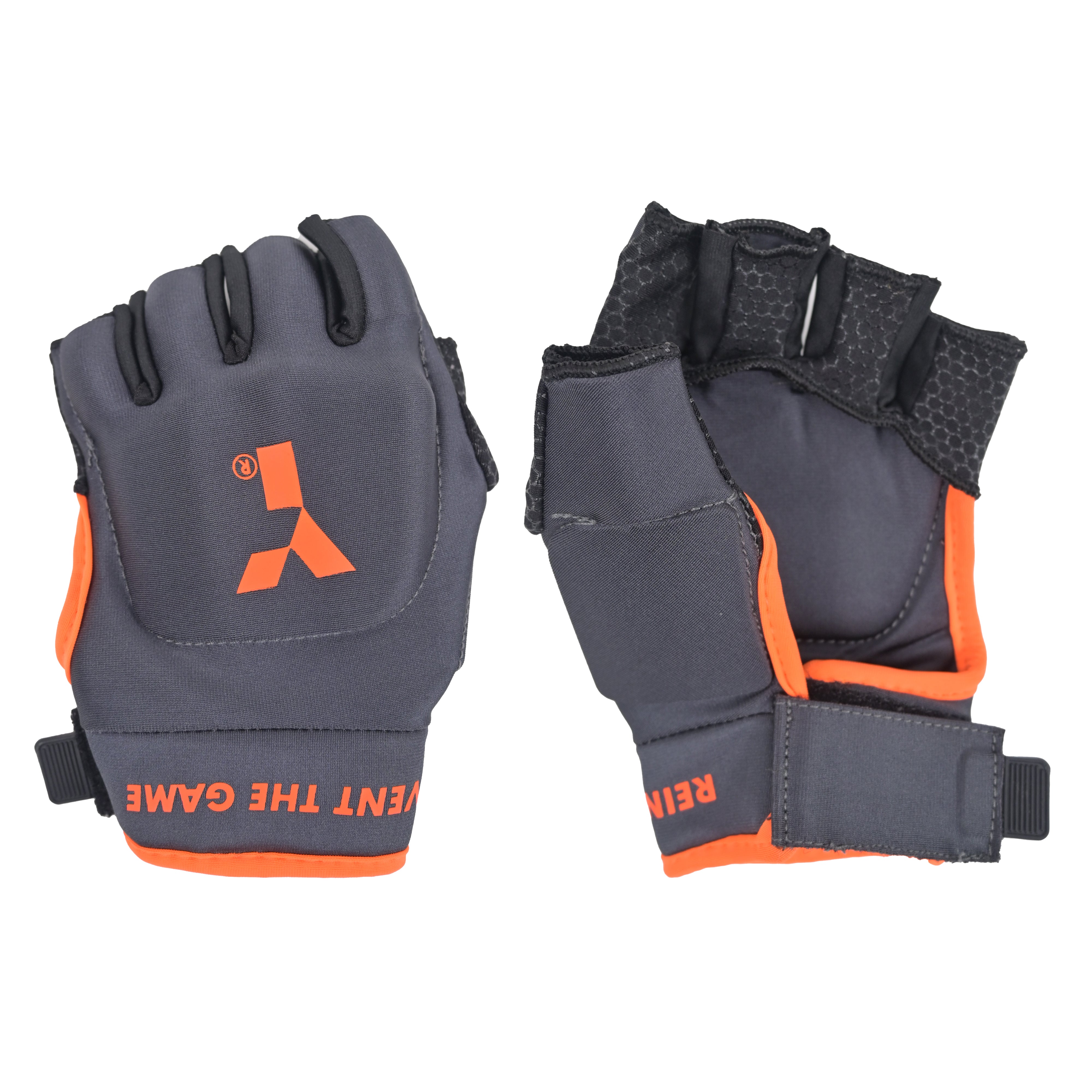 Y1 MK PRO Shell Glove - Short (Grey/Orange)