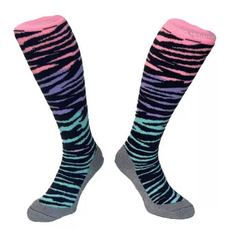 Hingly Zebra Pastel Socks