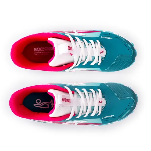 Kookaburra Orbit Mint/Pink Hockey Shoe (Junior) (2025)