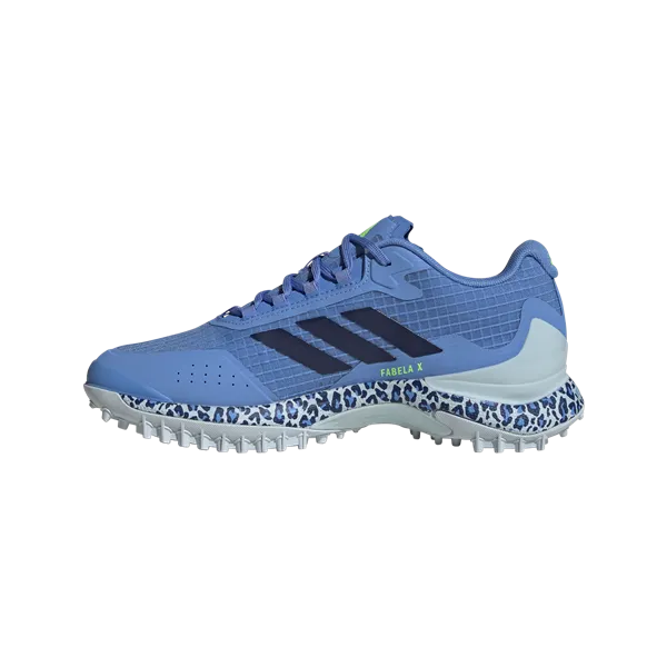 Adidas Fabela X 2 Blue Hockey Shoe (2025)