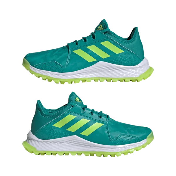 Adidas Hockey Youngstar Green Hockey Shoe (2025)