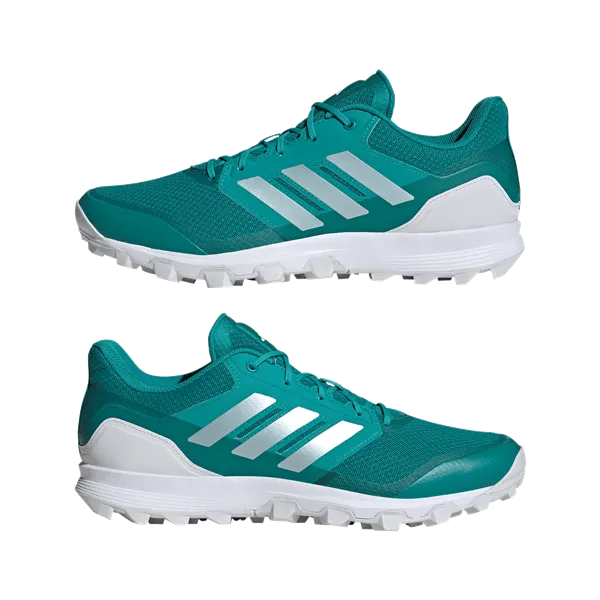 Adidas Flexcloud 2.1 Green Hockey Shoe (2025)