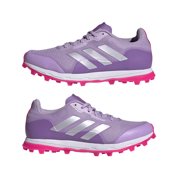 Adidas Fabela Zone Purple Hockey Shoe (2025)