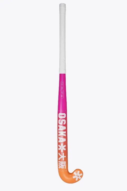 Osaka Field Hockey Stick Mid Bow GF | Fantastic Pink-True Orange