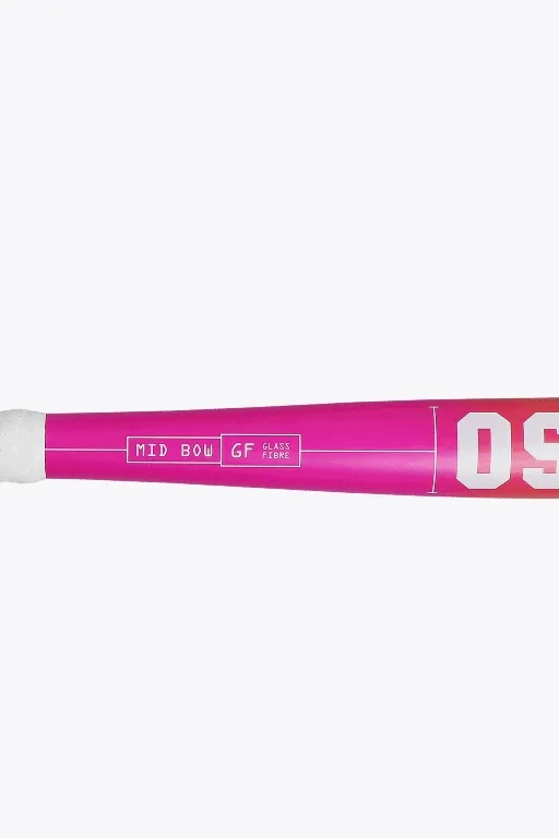Osaka Field Hockey Stick Mid Bow GF | Fantastic Pink-True Orange