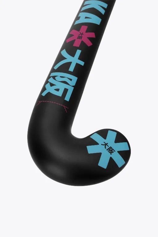 Osaka Hockey Stick Mid Bow 10 | RETRO BLUE-RASPBERRY