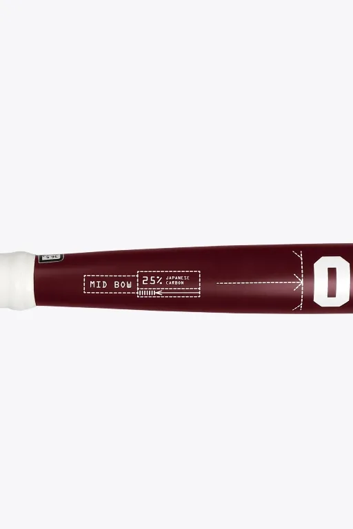 Osaka Field Hockey Stick Mid Bow 25 |CHERRY LACQUER
