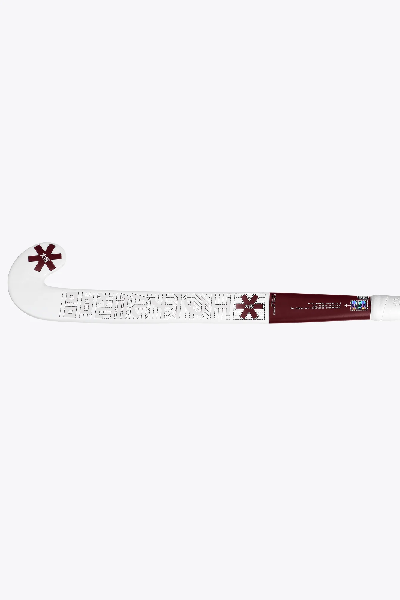 Osaka Field Hockey Stick Mid Bow 40 | Cherry Lacquer