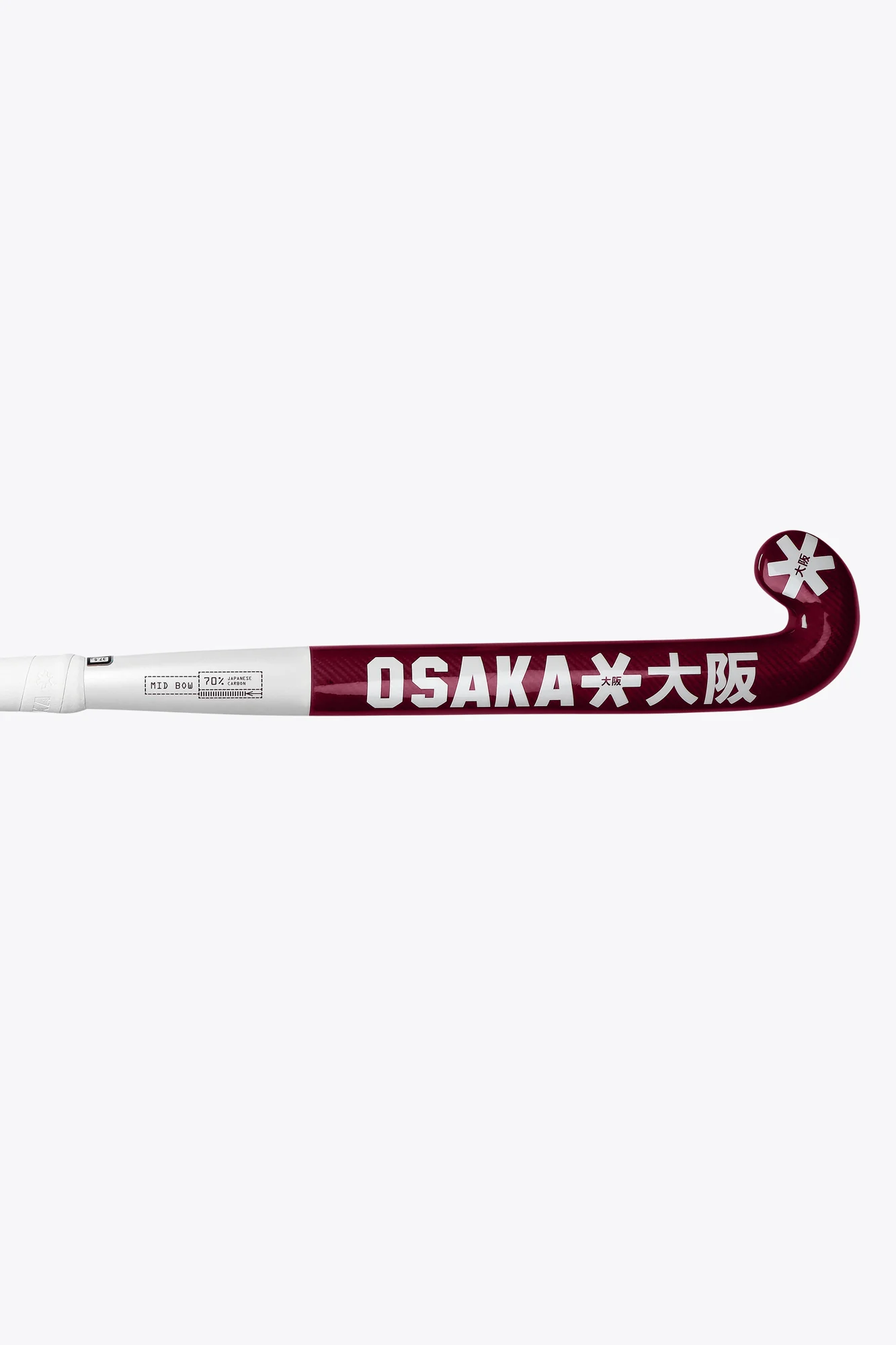 Osaka Hockey Stick Mid Bow 70 |CHERRY LACQUER