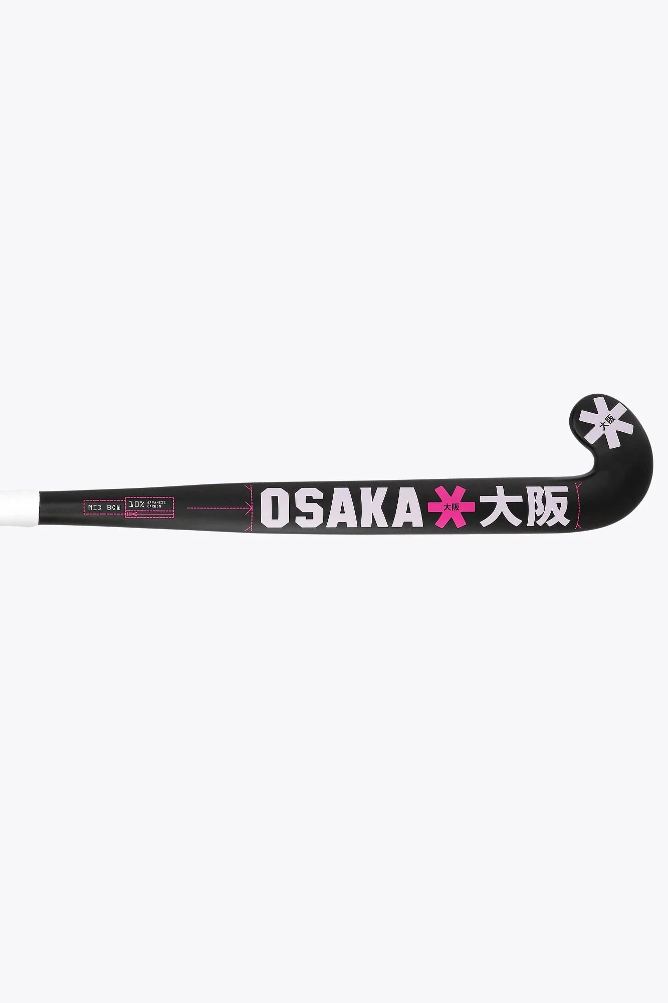 Osaka Field Hockey Stick Mid Bow 10 | Orchid Ice
