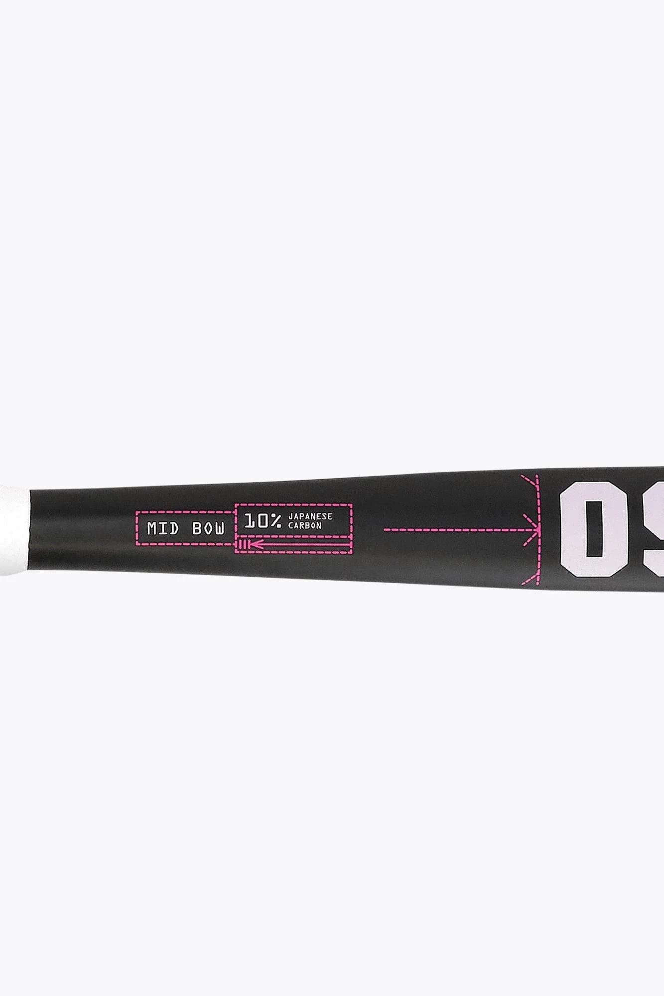 Osaka Field Hockey Stick Mid Bow 10 | Orchid Ice